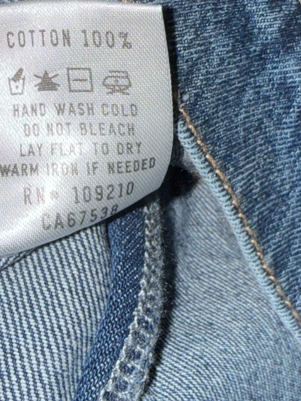 Windsor Blue Denim Jacket with Front Fringe - Picture 10 of 10